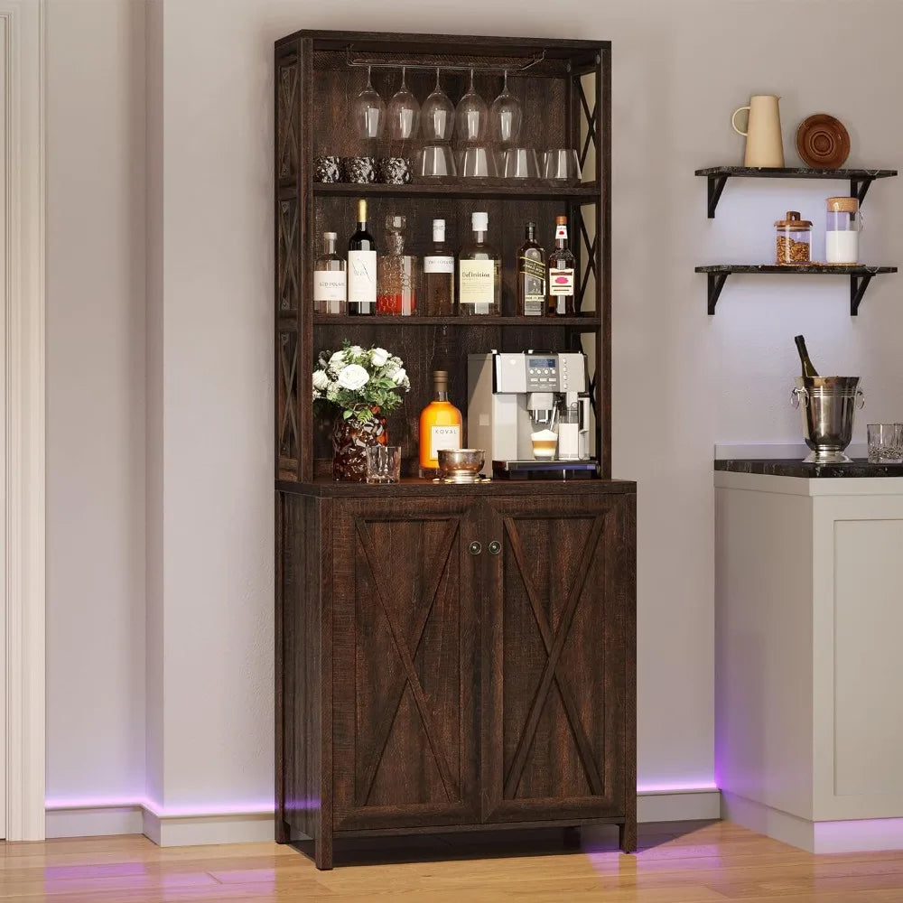 Dining Room Bar Cabinet with Storage,