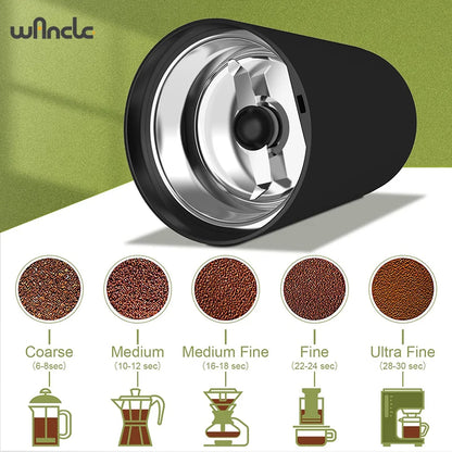 200w High-Power Coffee Grinder Multifunctional Coffee Bean Grinder Machine