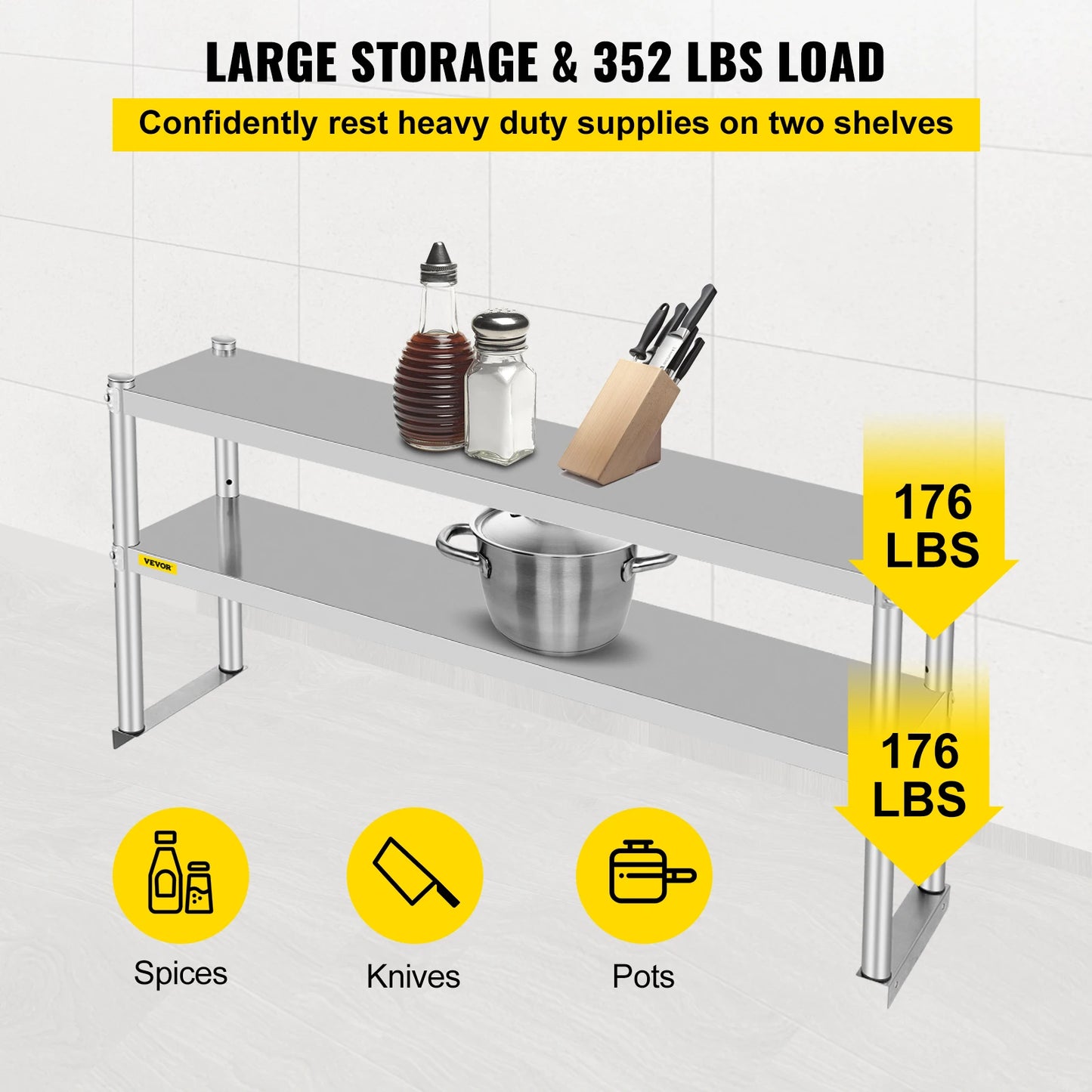 Stainless Steel Kitchen Work Table