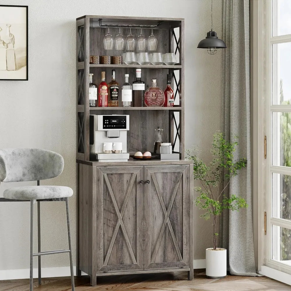 Dining Room Bar Cabinet with Storage,