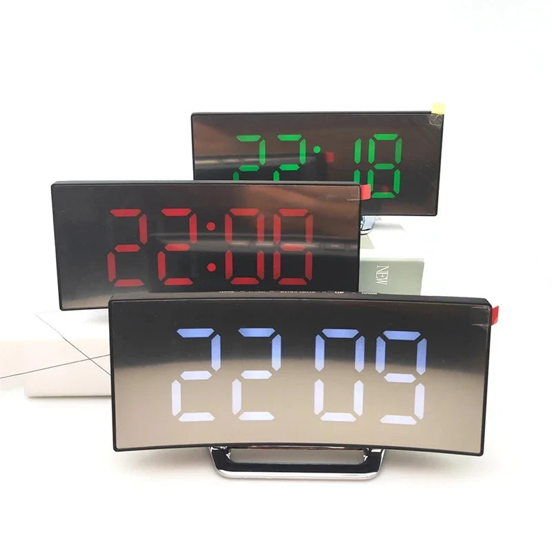 LED Digital Alarm Clock with Large Display