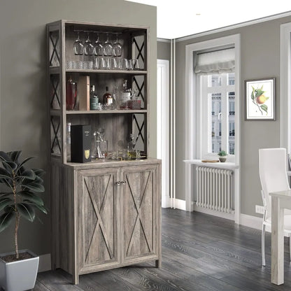 Dining Room Bar Cabinet with Storage,