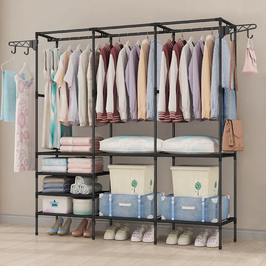 Clothes Hanger Multifunctional Organizer Storage Shelf